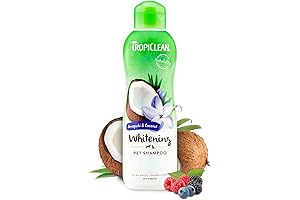 White Shampoo for Dogs: Get Whiter, Brighter Coat with TropiClean Awapuhi Coconut Shampoo