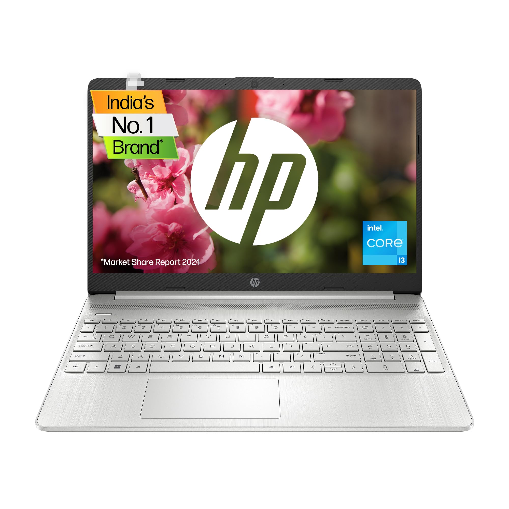 HP 15S Intel Core i3 12th Gen (8GB Ram/256GB SSD/Fhd/Windows 11/Ms Office21/15.6" (39.6Cm)/Silver/1.69 Kg) Fy5010Tu Laptop (B0D4M15QMW) Amazon Price History, Amazon Price Tracker