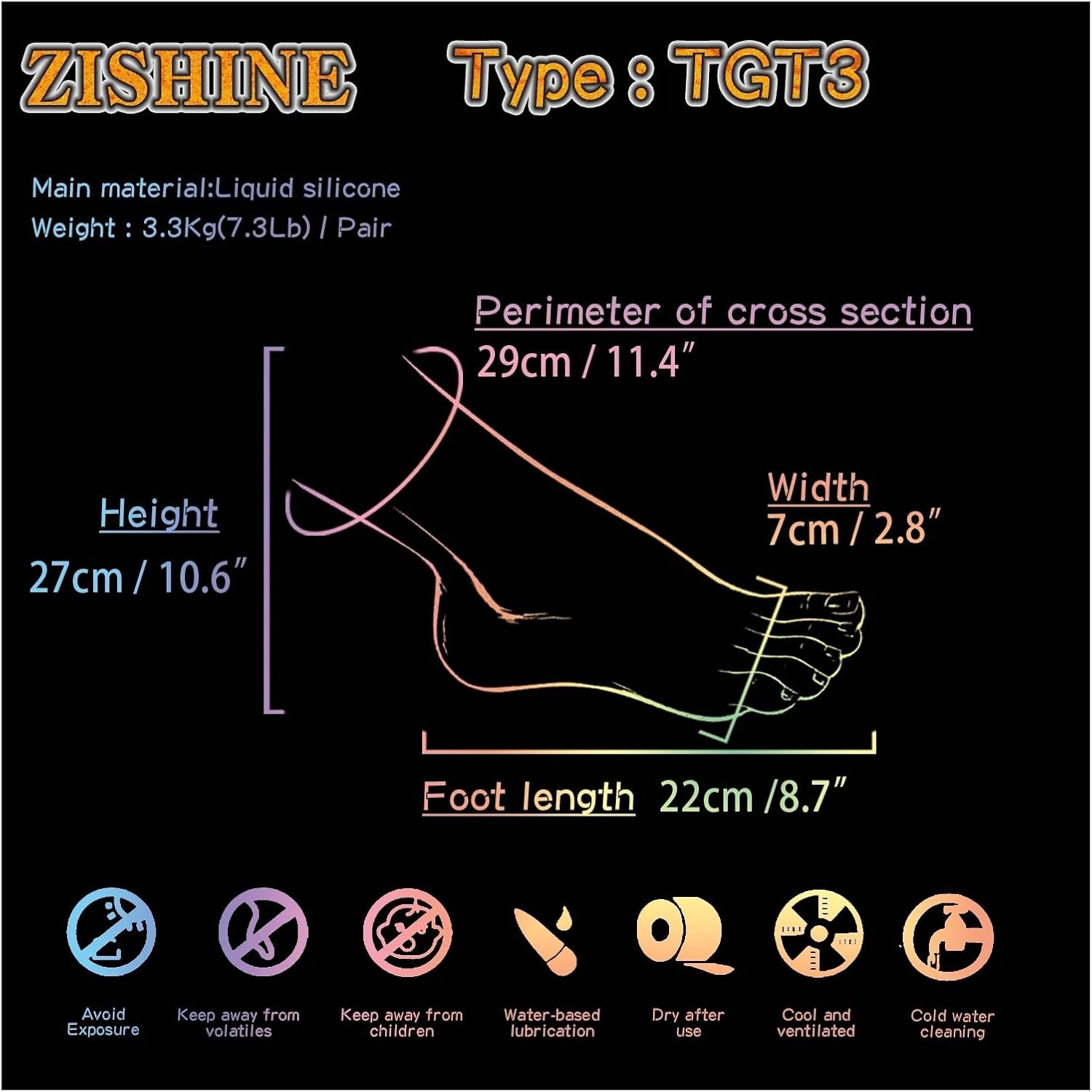 Simulation Foot Model Live Model Inverted Model Foot Leg Model Shooting Props Sketch Drawing Shoe Socks Sandal Display TGT3(Toes with Bone,One Pair)