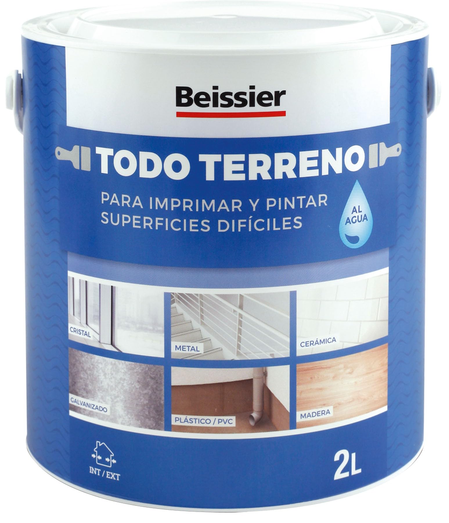 Pintura acrílica Beissier Todo Terreno 70396-001 Imprimación 2 L