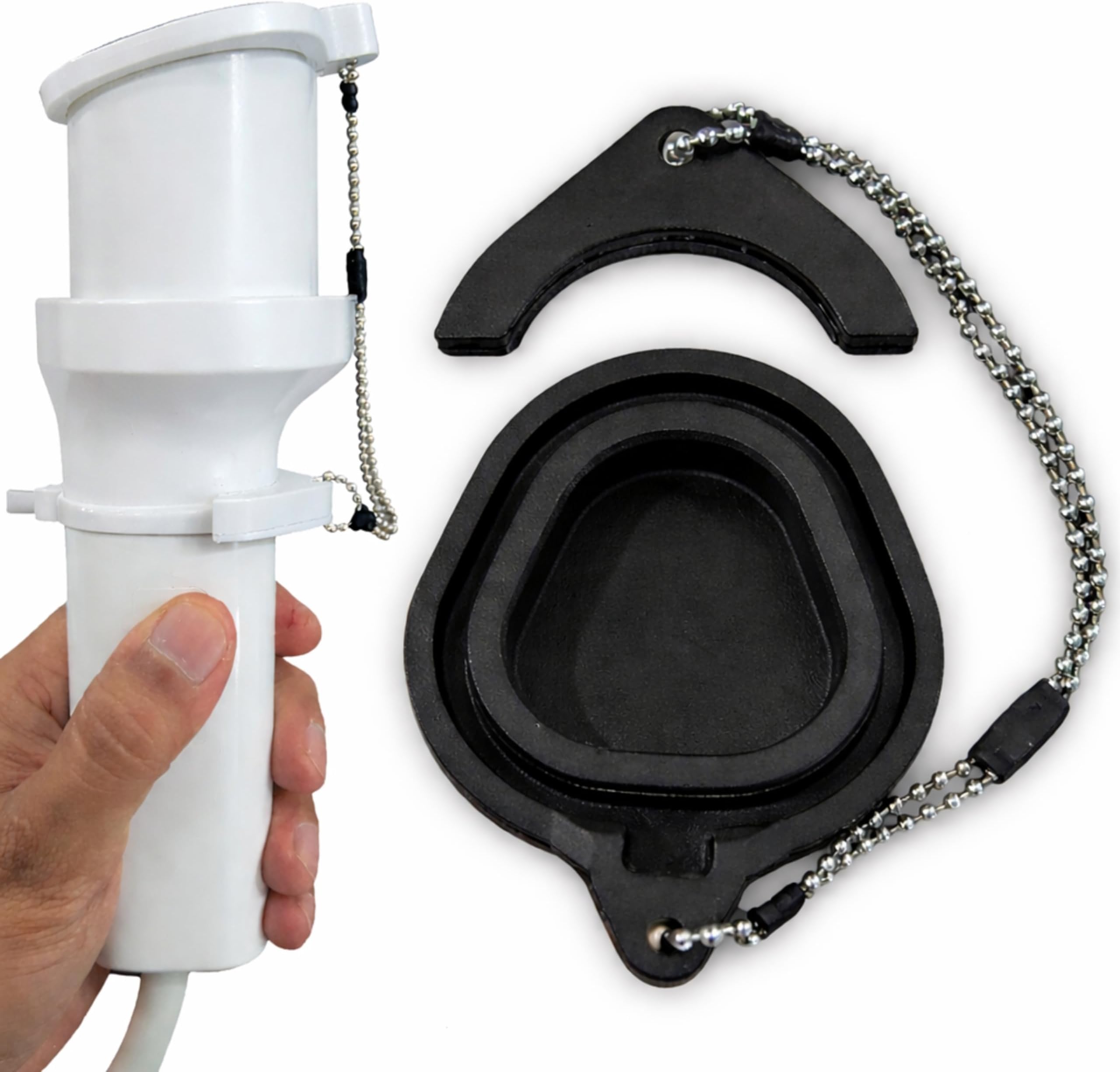 THIRD DIMENSION For Ola X1 | Air | S1 | And S1 Pro Accessories (Charging Gun Cap),Weatherproof, Dustproof, Waterproof, White