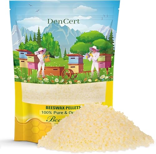 Miniatura 7 de Pellets de cera de abejas de 10 libras de cera de abeja cosmética triple filtrada para hacer velas, ideal para proyectos de bricolaje, cremas,