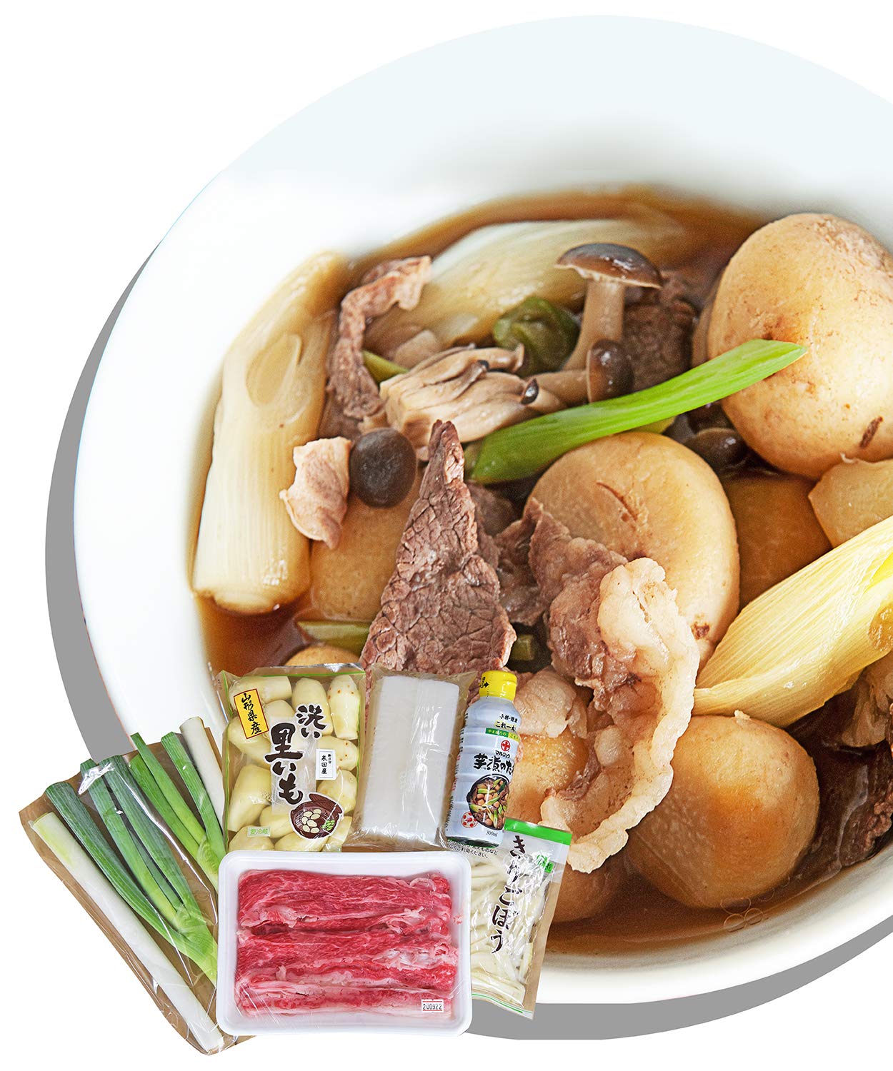 グルメ＆ギフトお取り寄せ山形eLab 山形名物 芋煮セット 専用タレ付き