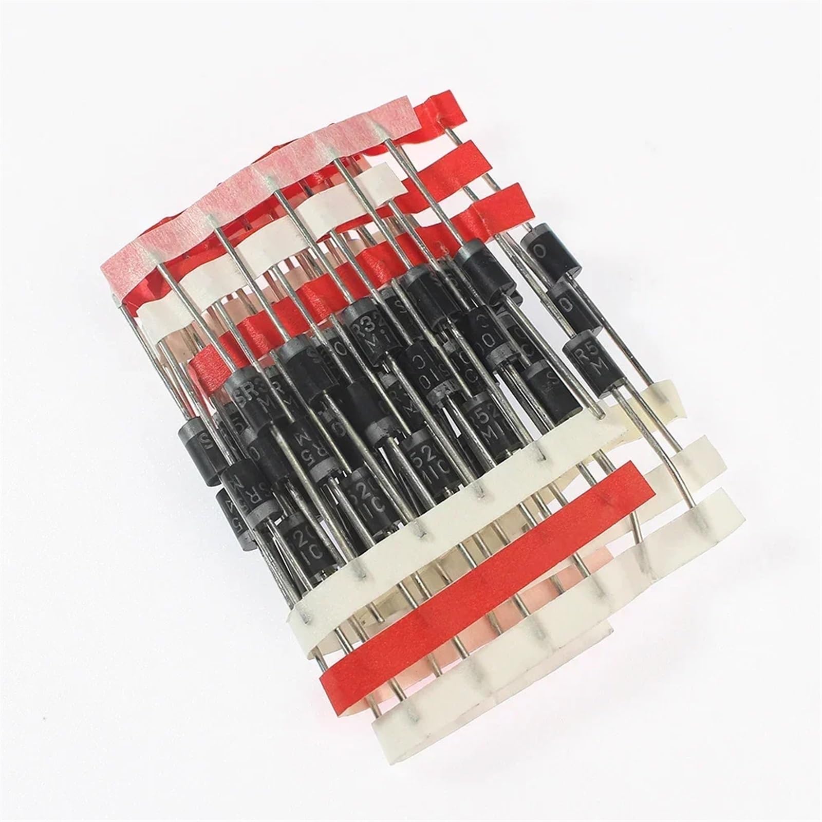 Lot de 50 diodes de redressement Schottky SR3100 SR3200 SR560 SR5100 SR5200 3A 5A 100V 200V DO-201AD