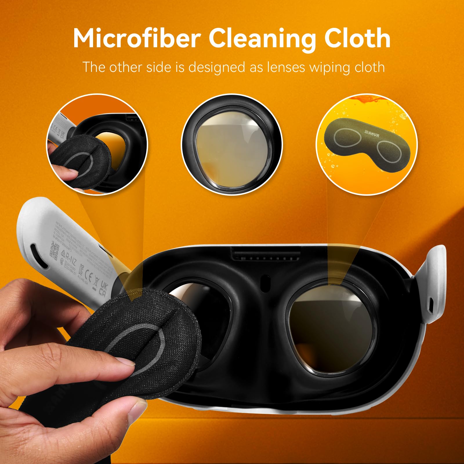 Amazon.co.jp: UPOK レンズ保護カバー、 Vision Pro用、Meta Quest 3用