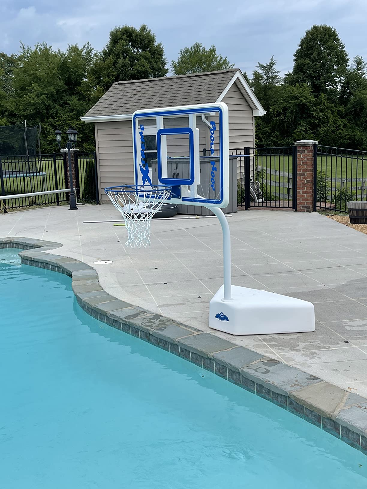 50/mo Finance DunnRite Products Poola Hoop Pool Basketball Set
