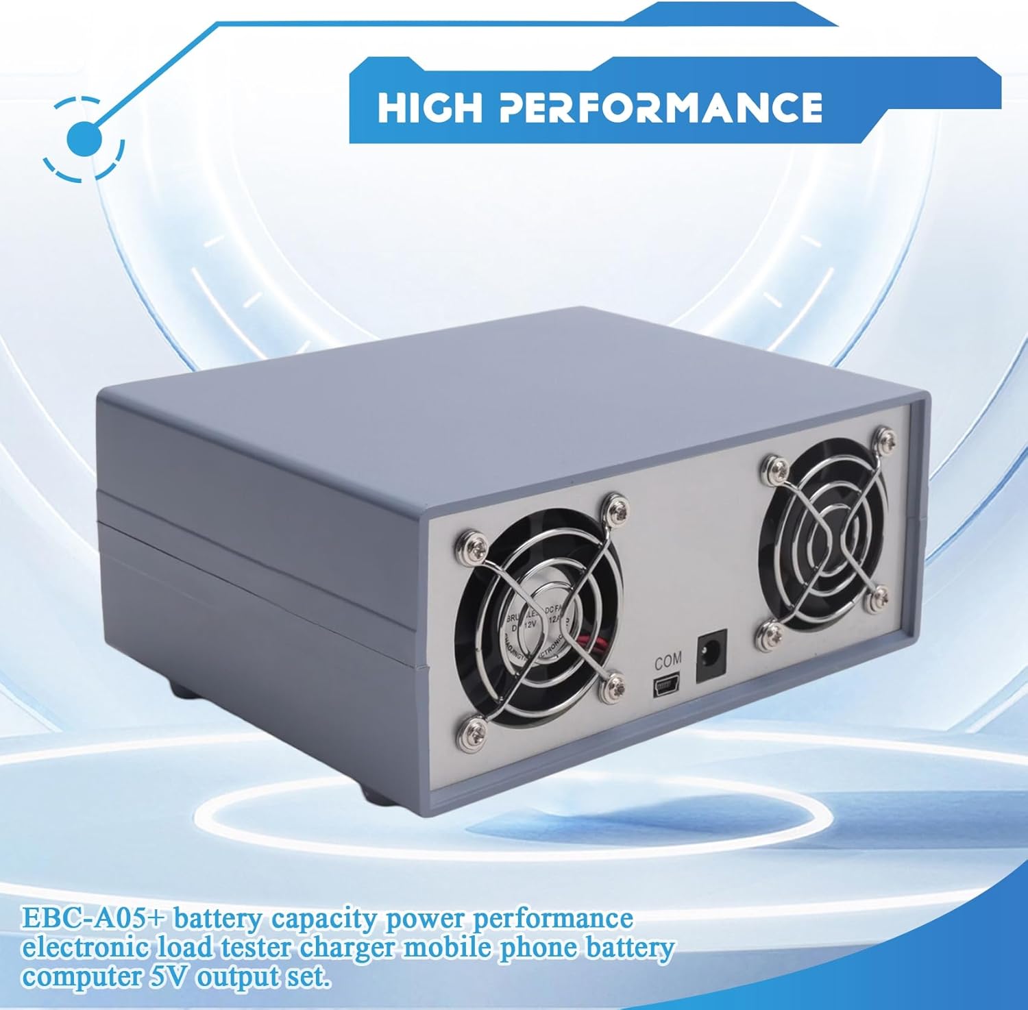 -A05+ Electronic Load Tester Performance Electronic Load Tester Charger 5V Output for Mobile Phone Batteries US Plug