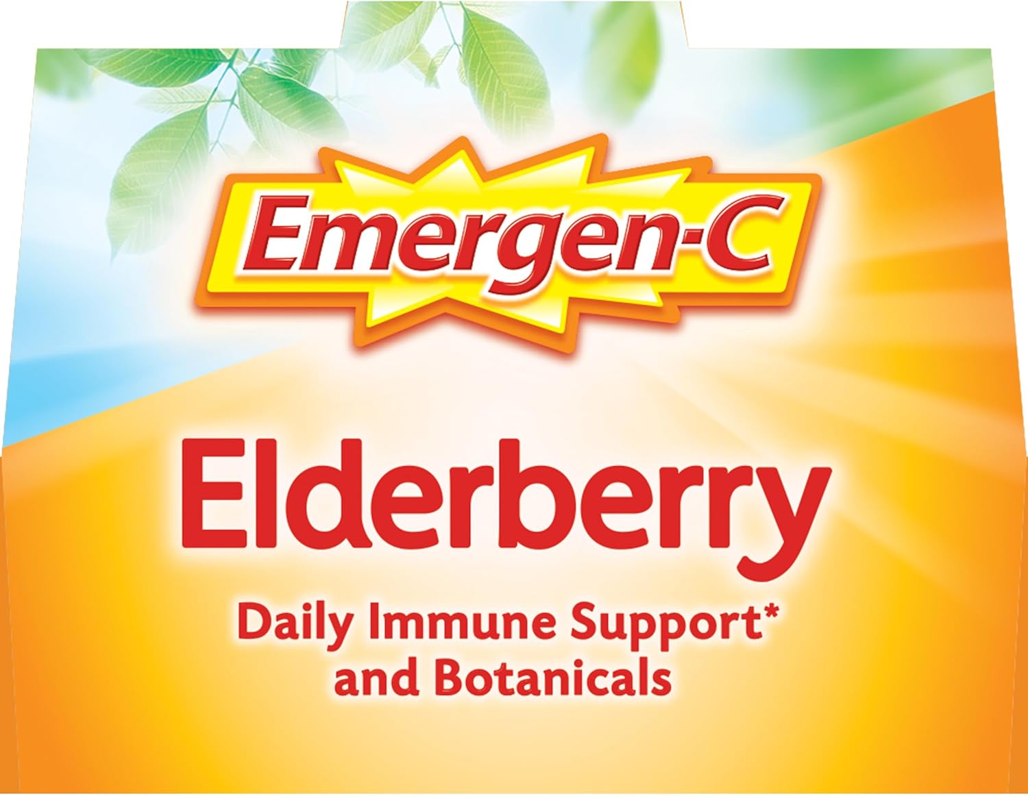 Emergen-C Elderberry Fizzy Drink Mix, Elderberry Immune Support, Natural Flavors, With High Potency Vitamin C, 18 Count - Image 8