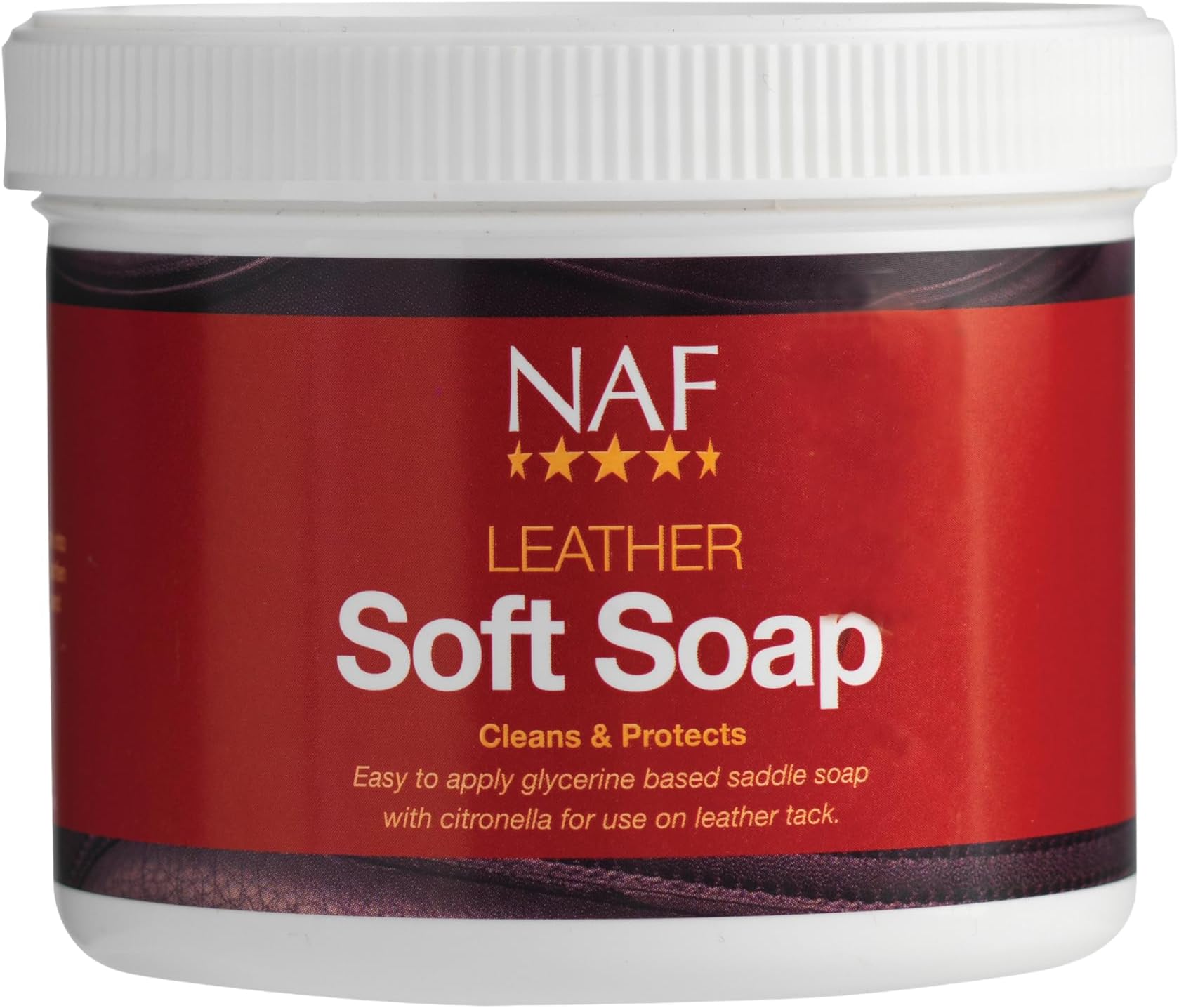 Leather Soft Soap 450g – Glycerine-Based Saddle Soap for Leather Care – Cleans, Conditions & Preserves Tack – Easy-to-Use