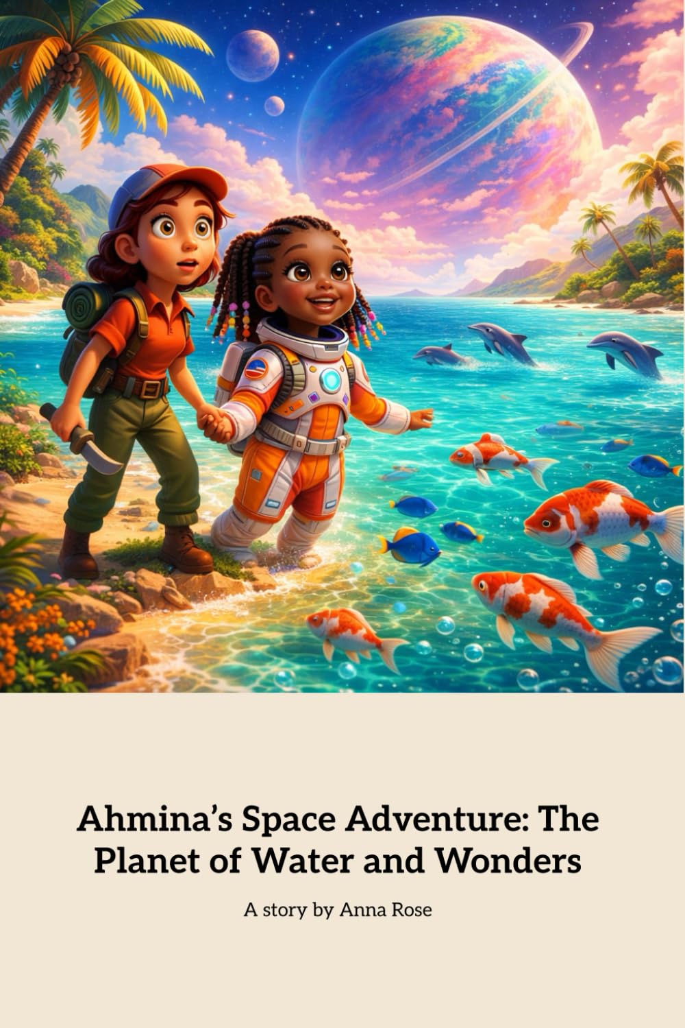 Ahmina’s Space Adventure: The Planet of Water and Wonders: A Majical Journey to a Water World