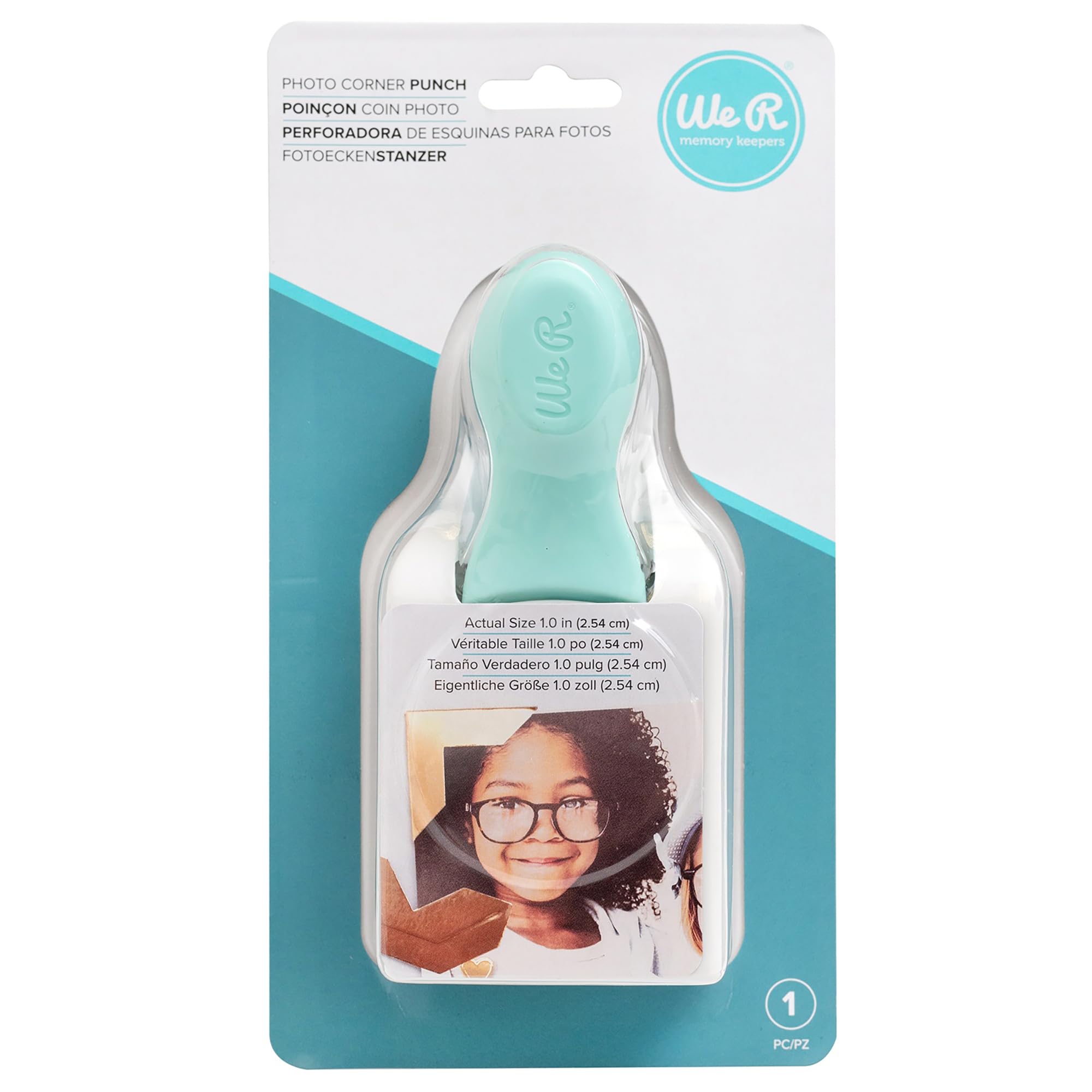 We R Memory Keepers Embossing Punch We R Crnr, 1" Photo Corners (663157)