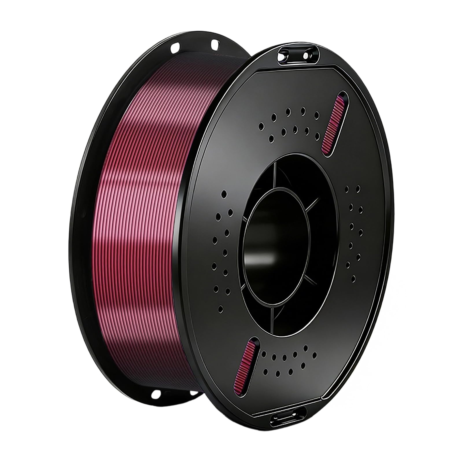 Filamento de impresora 3D de seda de doble color, filamento de carrete de 1.75 mm de 1 kg para impresión de alta velocidad E