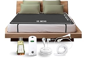 Grounding Mattress Cover Pad, Queen Size