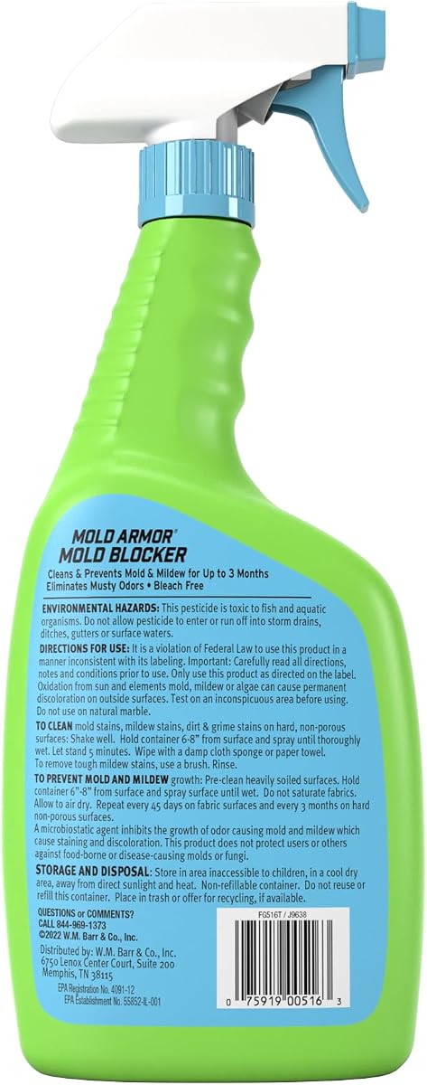 MOLD ARMOR Professional Brand Mold Kill & Control Spray view 4