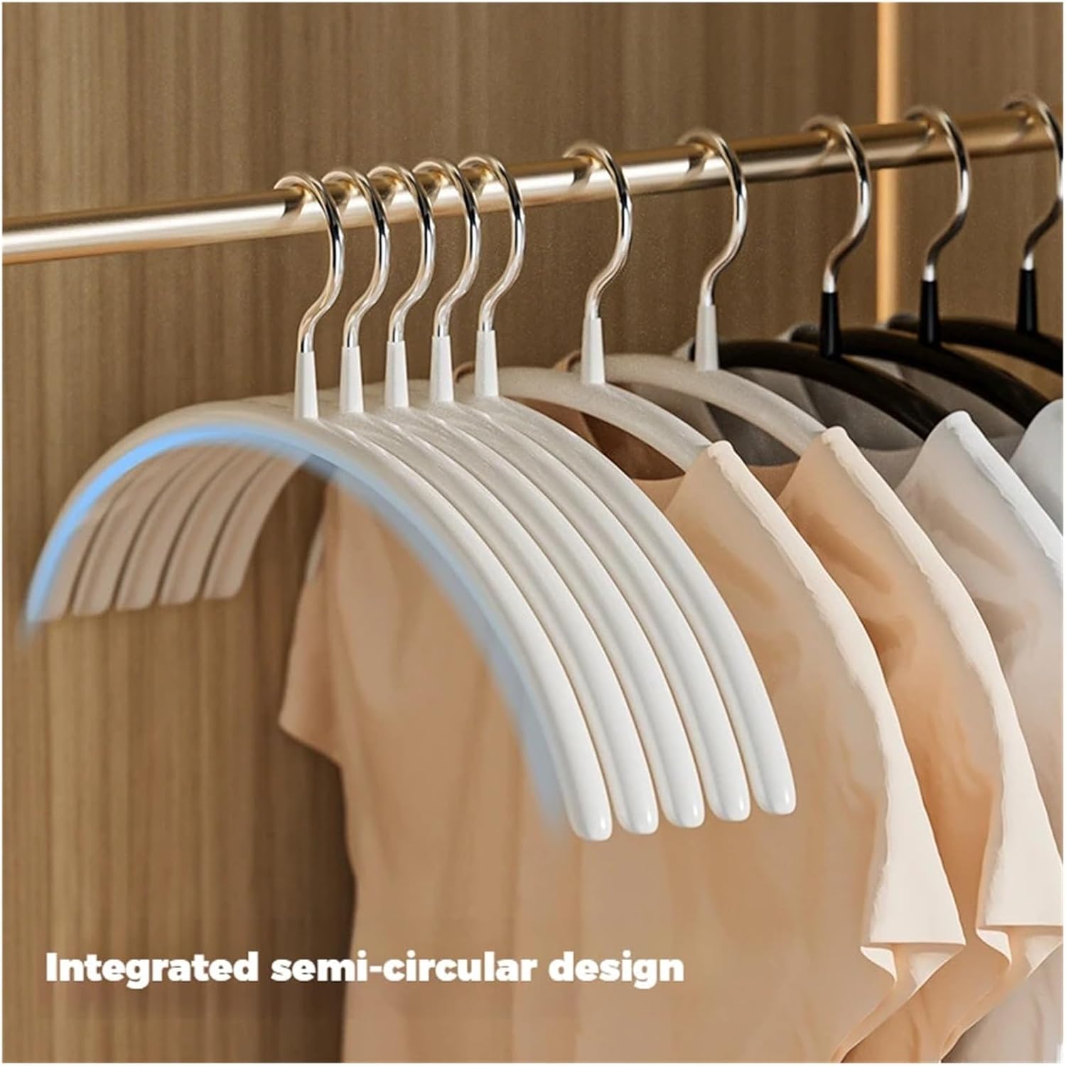 Clothes Rack Non-Slip Thicker Models of Coat Props Home Hanger Dormitory Bedroom for Coats, Jackets,Suits(Black,10Pcs)