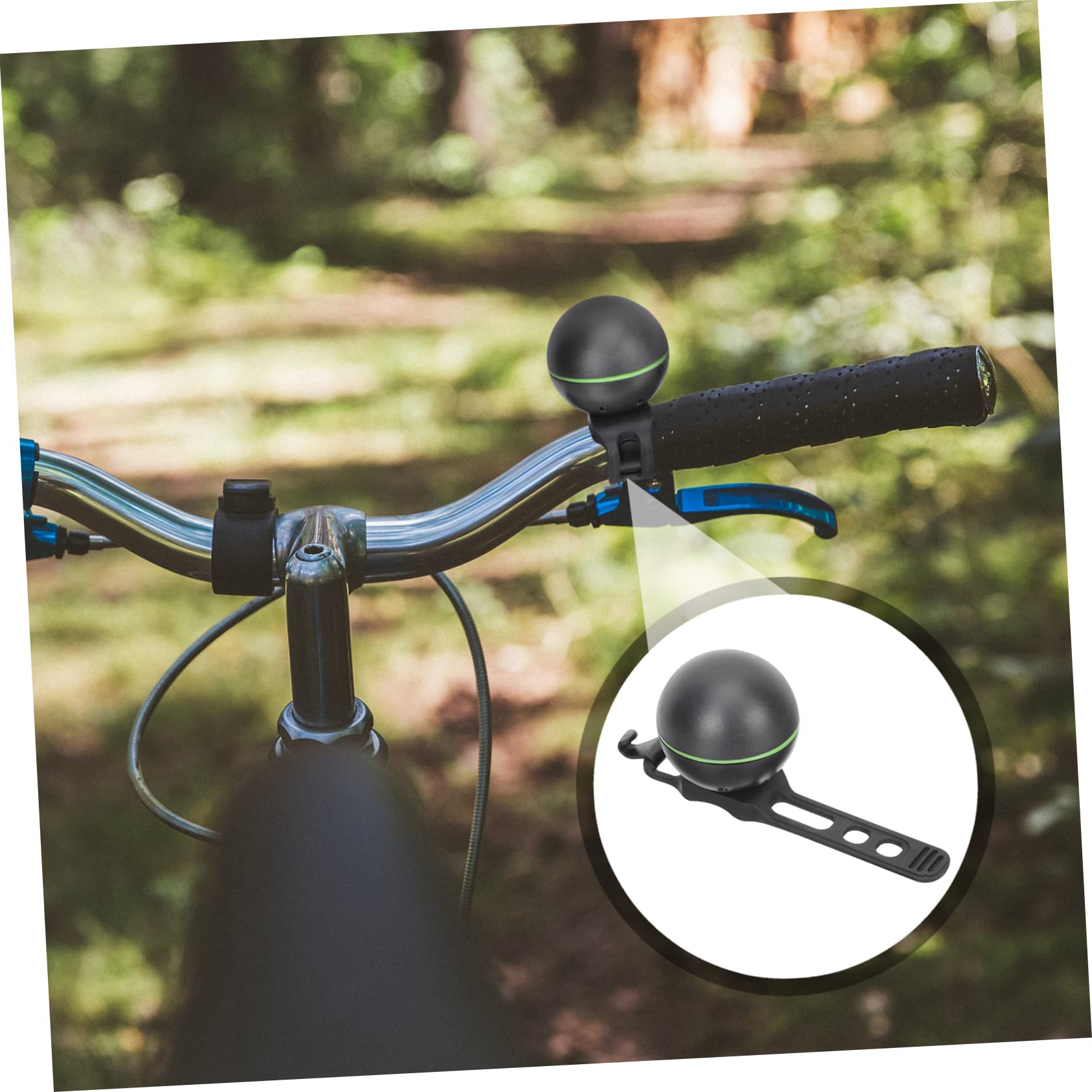 VANZACK 4pezzi Bicicletta Elettronica Campanello Suono Forte e Accessorio Per Manubrio Campanello Per Bici Adulto e Ragazzo Ragazza Design Pratico e Resistente