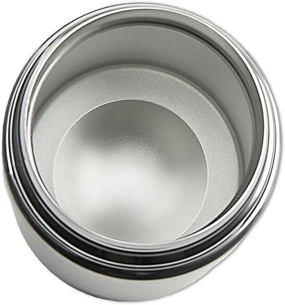 Isosteel Vacuum Food Container, Stainless Steel, Silver, 10 x 15 x 20 cm