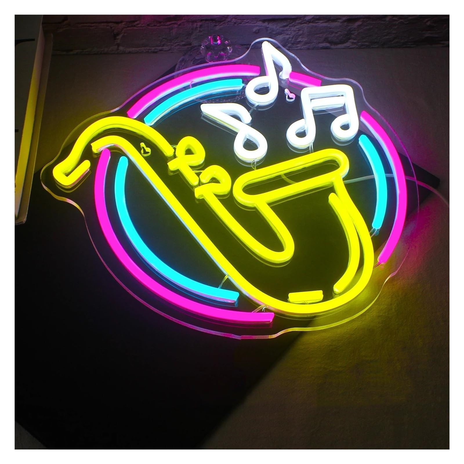 Insegne Luminose Insegna Al Neon Luci Al Neon A LED Per Decorazioni Da Parete Insegne Luminose Di Musica Jazz Per Decorazioni Per Feste In Aula Con Musica