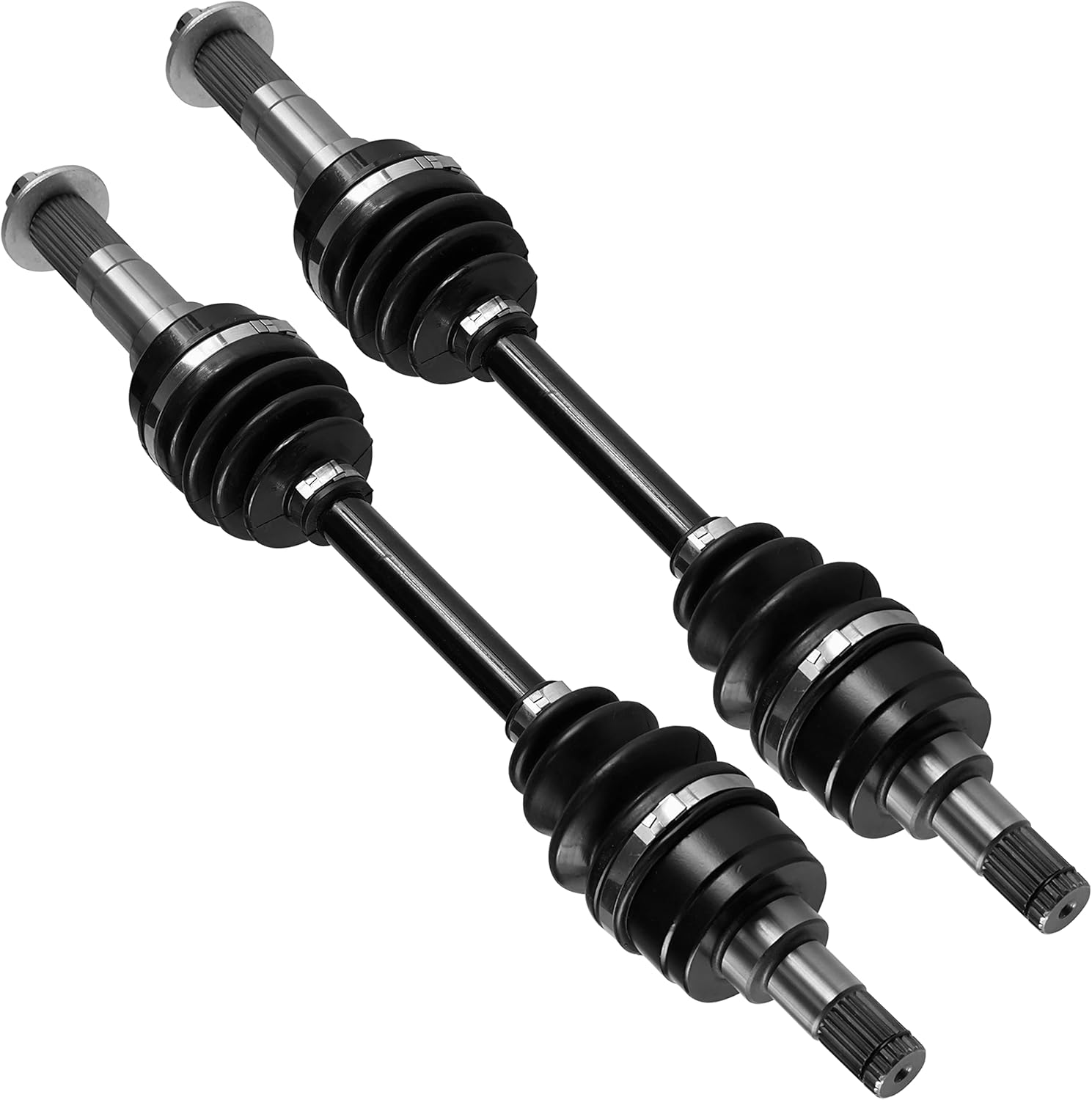 Caltric Front Left and Right Cv Joint Axle Compatible with Yamaha Big Bear 350 Yfm350Fw 4Wd 1989-1997