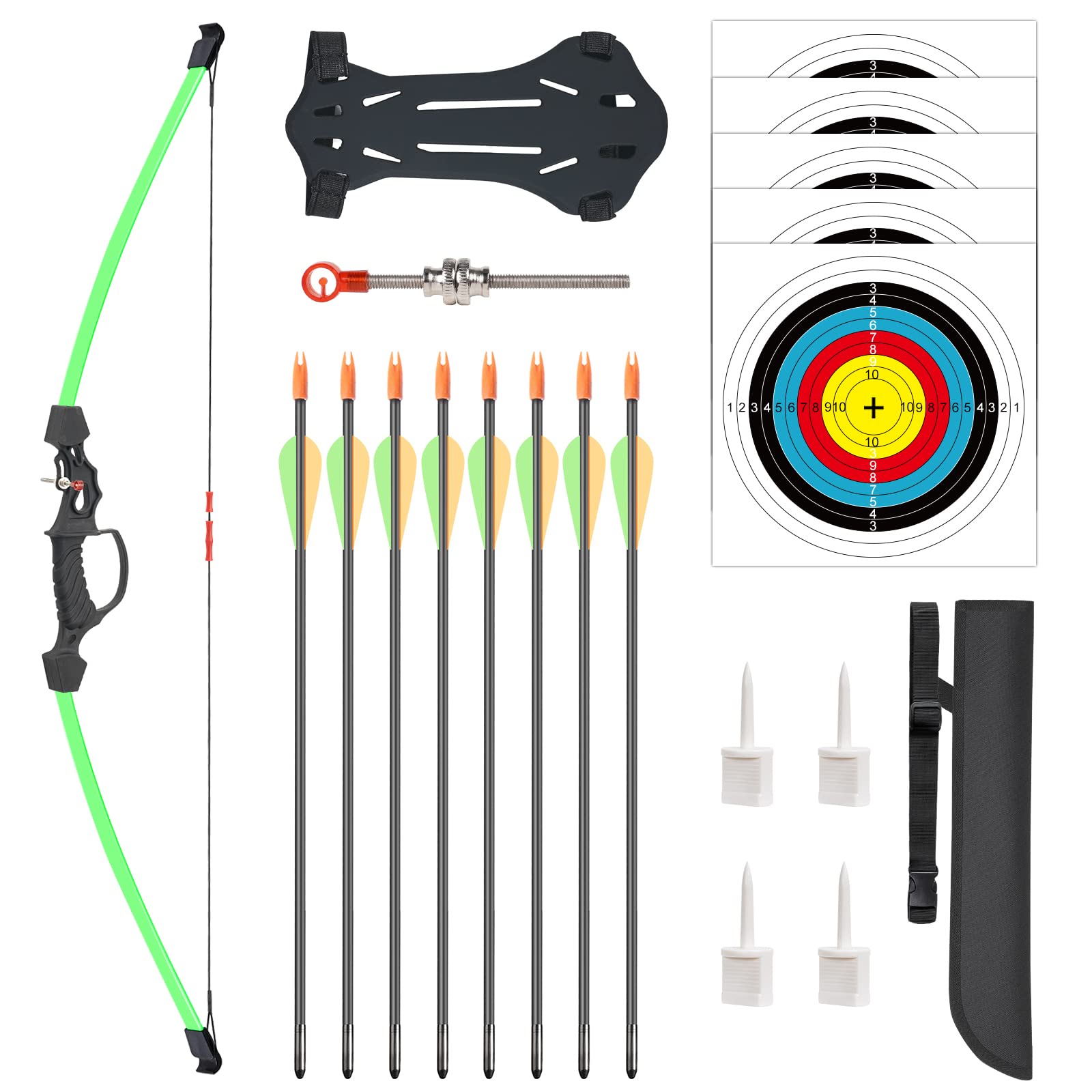 Aimdor Archery Kids Bow and Arrow Set Youth Bow and Arrow Birthday Gift