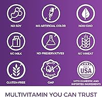 Vista 7 de Vitamin World Multivitamínico Ultra 360 para Mujeres, Multivitamínico para Mujeres con Hierbas y Colágeno para Cabello, Piel y Uñas, Suplemento