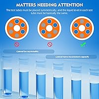 Vista 4 de NEWTRY Mini máquina de centrífuga, centrífugas de escritorio de laboratorio 10mlX6, centrífuga eléctrica, 300-4000r/min, 0-60 horas