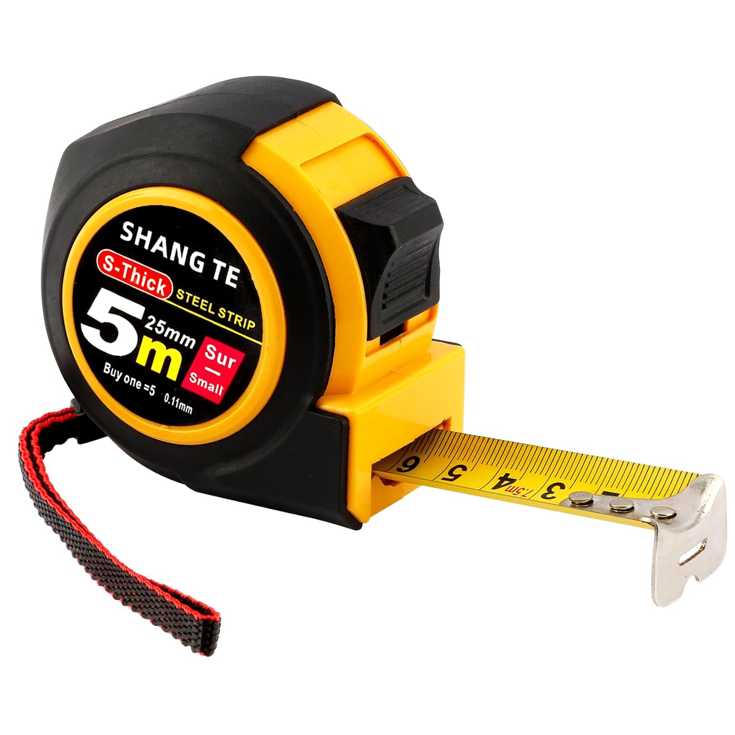 Tape Measure 25 ft, Measuring Tape, 25-Foot Steel Retractable Metric Tape Measure Body Measuring Tape for Body Measurements, Manual-Locking, for Construction, Carpenter, Designer