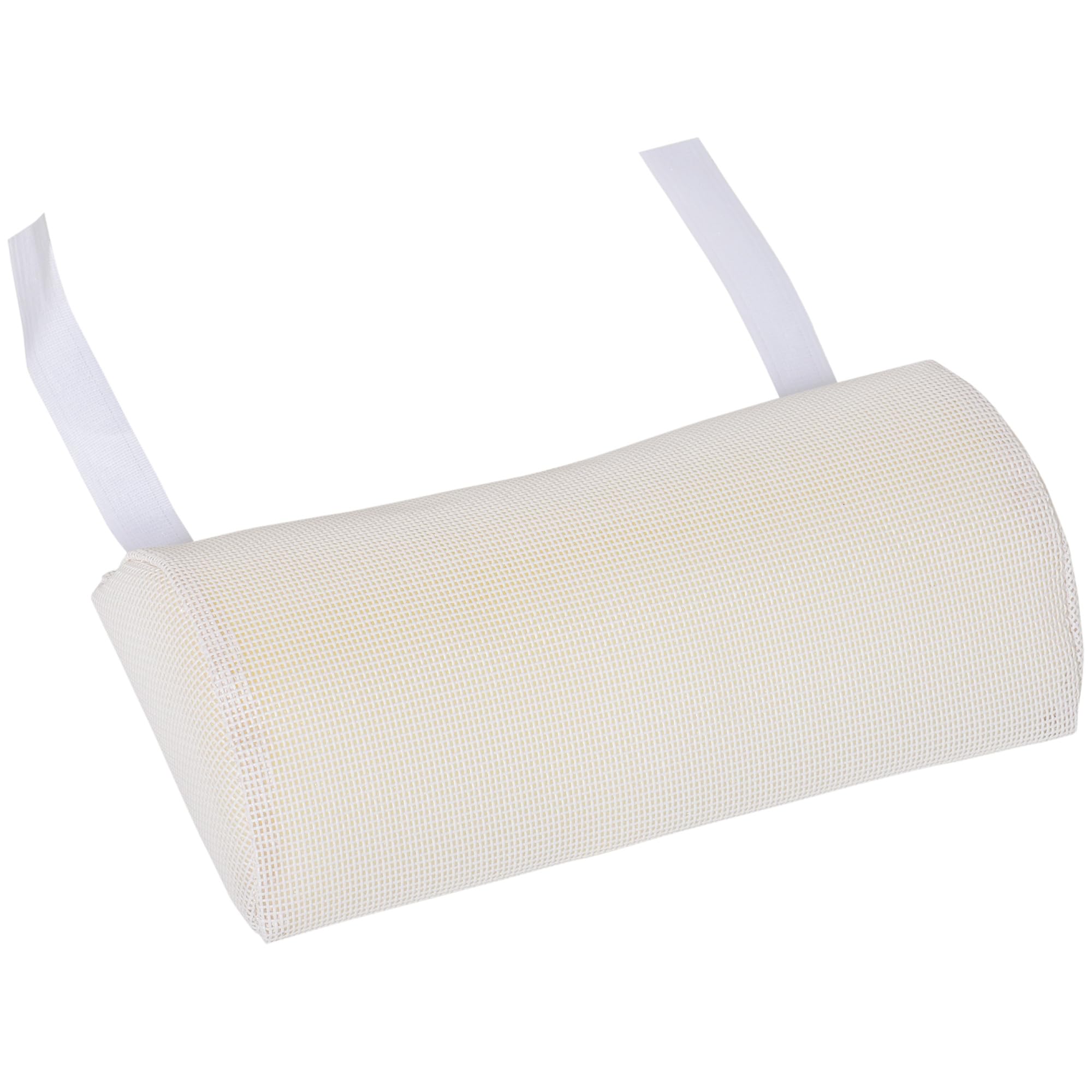 Outsunny Lettino Prendisole Pieghevole con Schienale Reclinabile su 5 Livelli e Poggiatesta, Sdraio da Giardino con Seduta Traspirante in Texteline, per Spiaggia Piscina Giardino, 182x56x28 cm, Crema