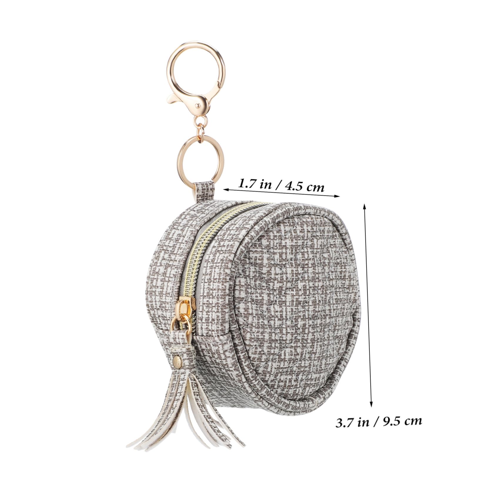 VALICLUD Fashionable Bag Portable Pouch Clip Zippered Organizer for Mom Baby's Essentials