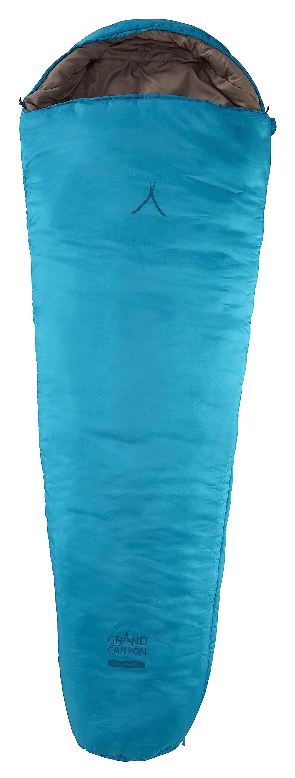 Grand Canyon Unisex – śpiwór dla dorosłych "Kansas 190", Caneel Bay, 210 x 80 cm