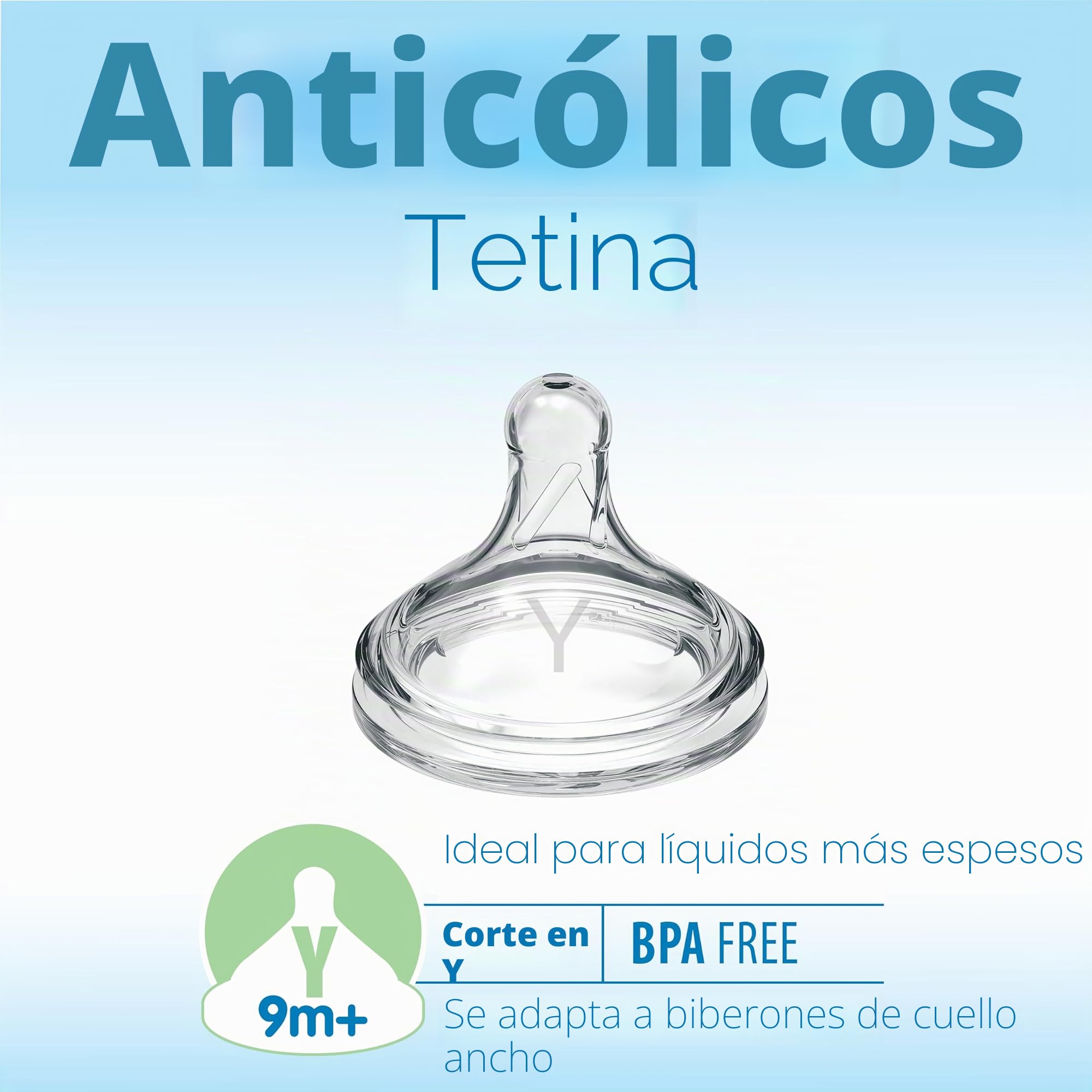 Dr Brown's - Tetina Options + con corte en Y