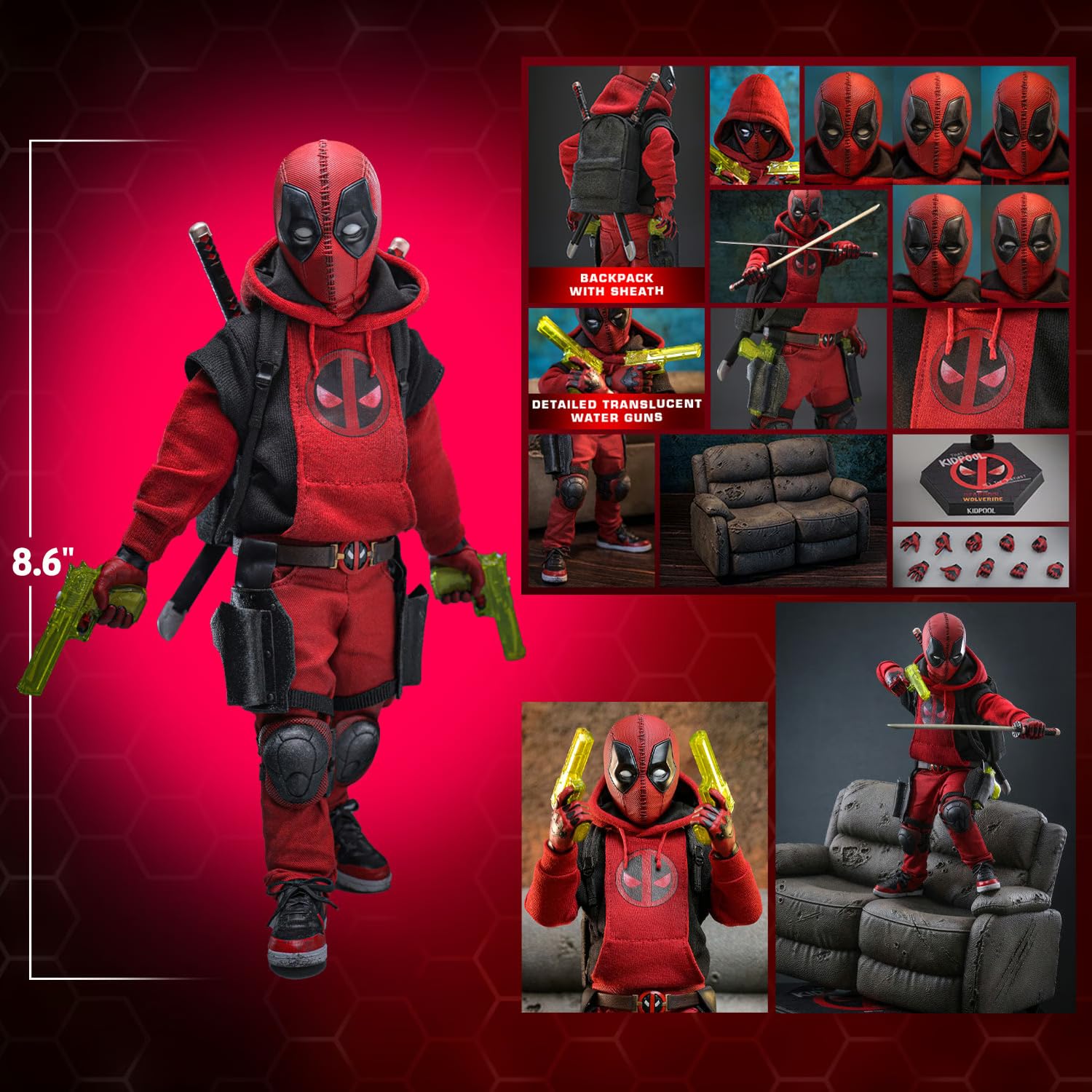 Amazon.co.jp: Hot Toys マーベルコミックス デッドプール