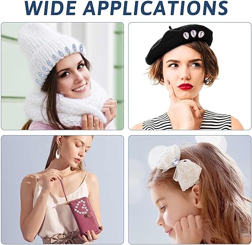 Miniatura 4 de Joez Wonderful 330 diamantes de imitación grandes para coser, 10 formas mixtas de diamantes de imitación grandes de cristal para ropa, adornos,