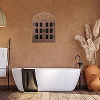 Vista 6 de VOSAREA Colgante de pizarra de madera para ventana, multifuncional, letrero de pizarra reutilizable