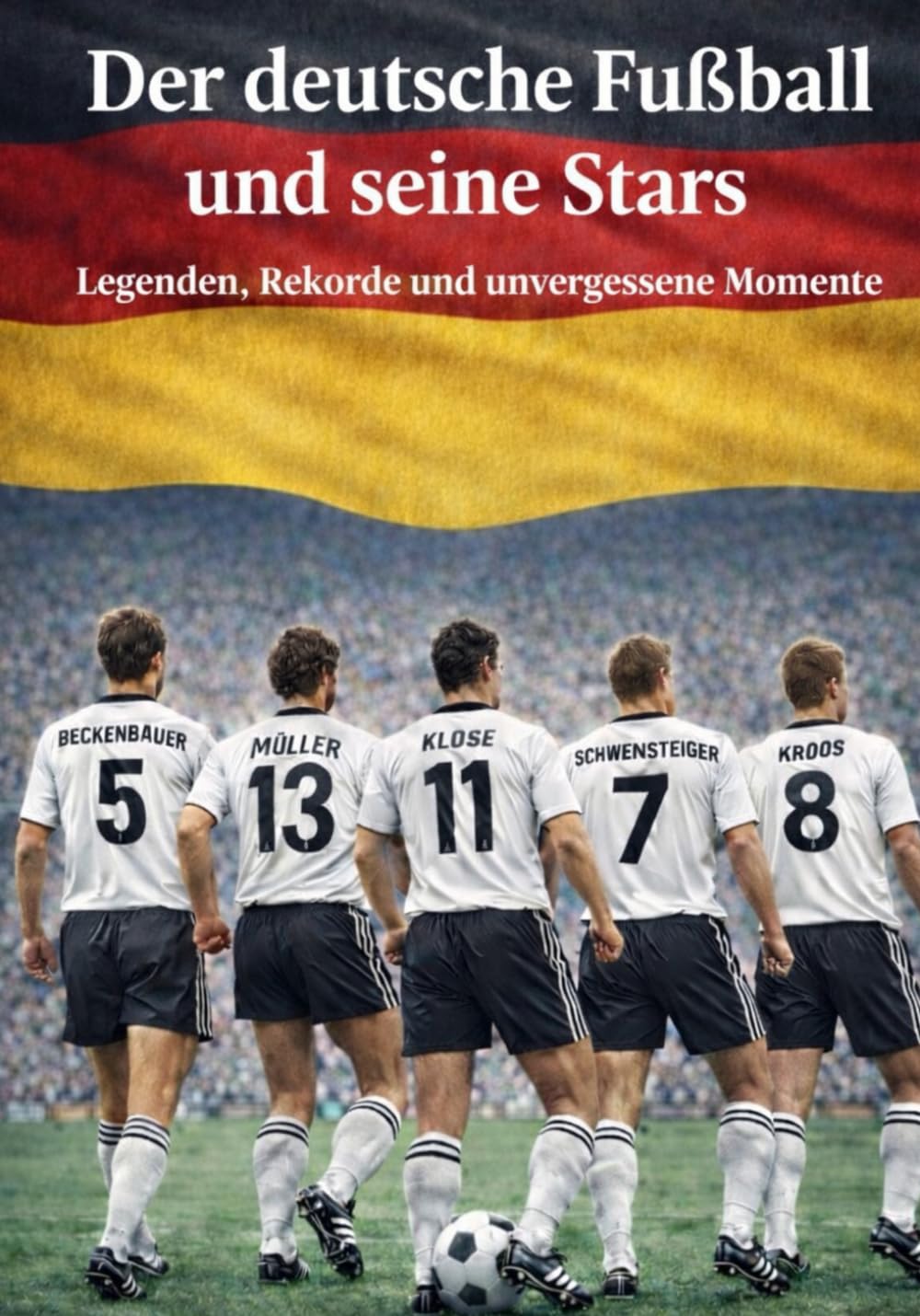 Der Deutsche Fußball und seine Stars -Fußballbuch Kinder ab 8 Jahren über Deutschlands Stars: Franz Beckenbauer, Gerd Müller, Miroslav Klose, Manuel ... - Kinderbücher Biografien von Fußballern)