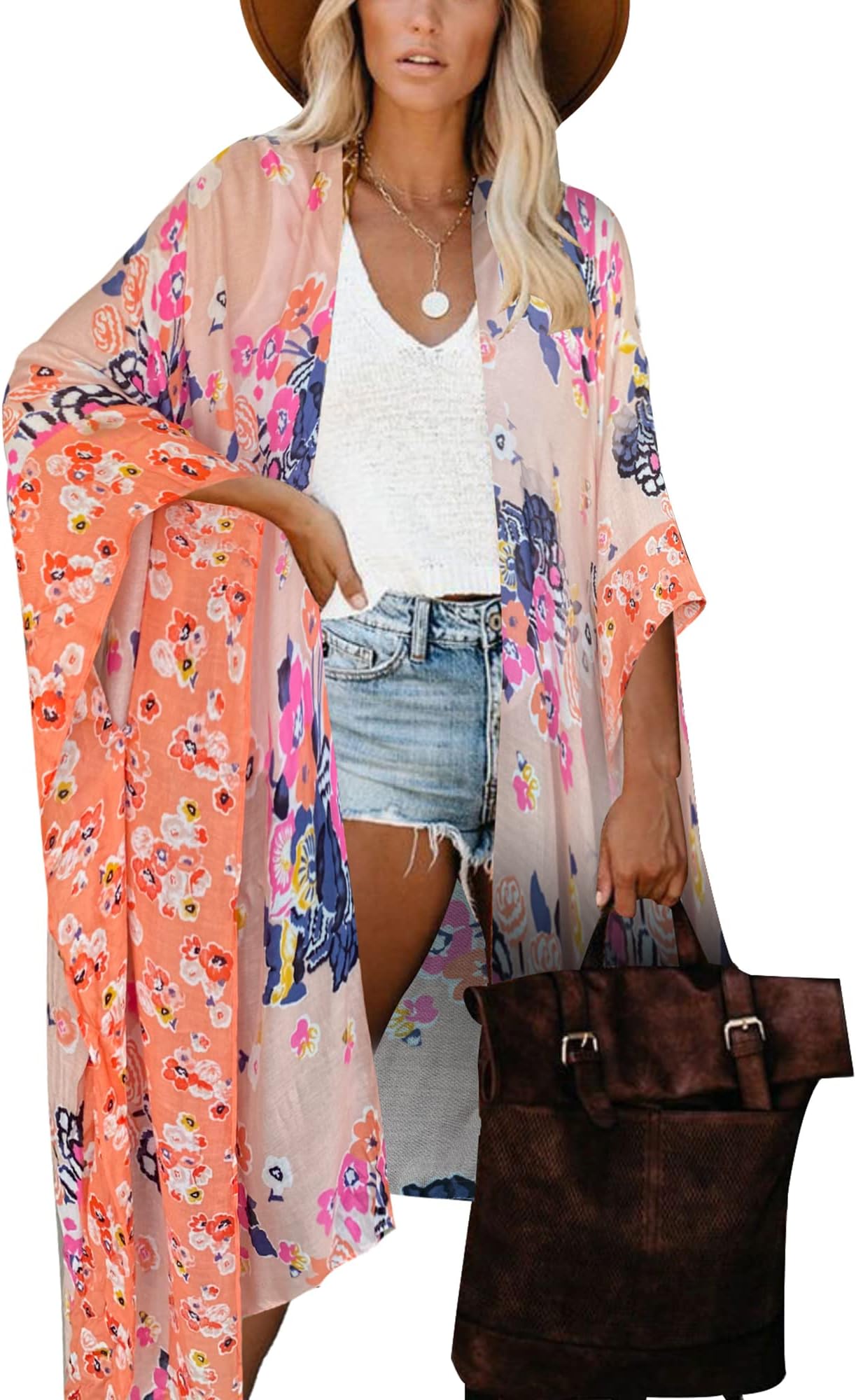 Women Summer Bikini Kimono Bathing Suit Cover Ups for Swimwear