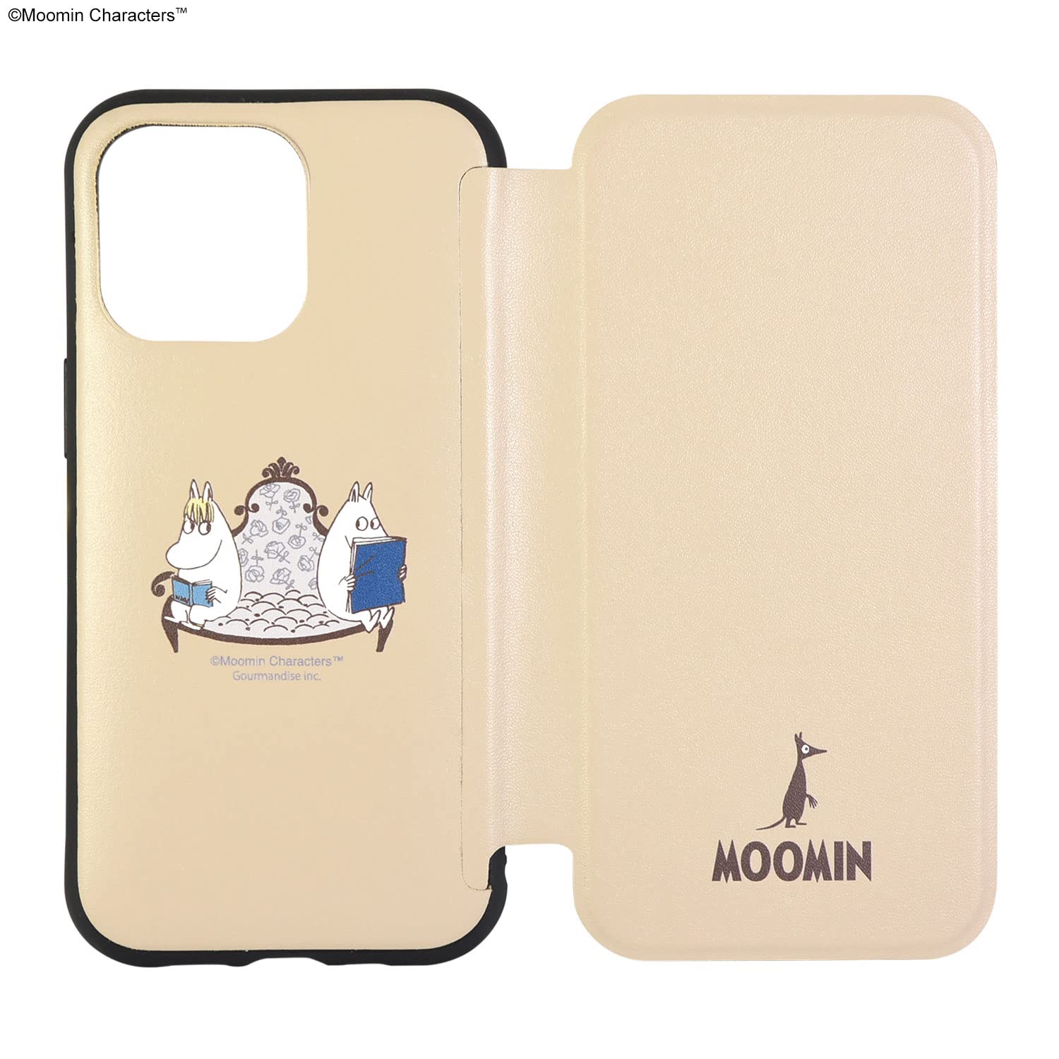 Amazon.co.jp: グルマンディーズ ムーミン IIIIfit Flip iPhone13 Pro
