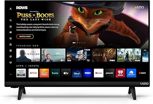VIZIO Capaz con auriculares Bluetooth Capatable, AMD Freesync y Alexa Compatibilidad, D24FM-K01, Modelo 2023