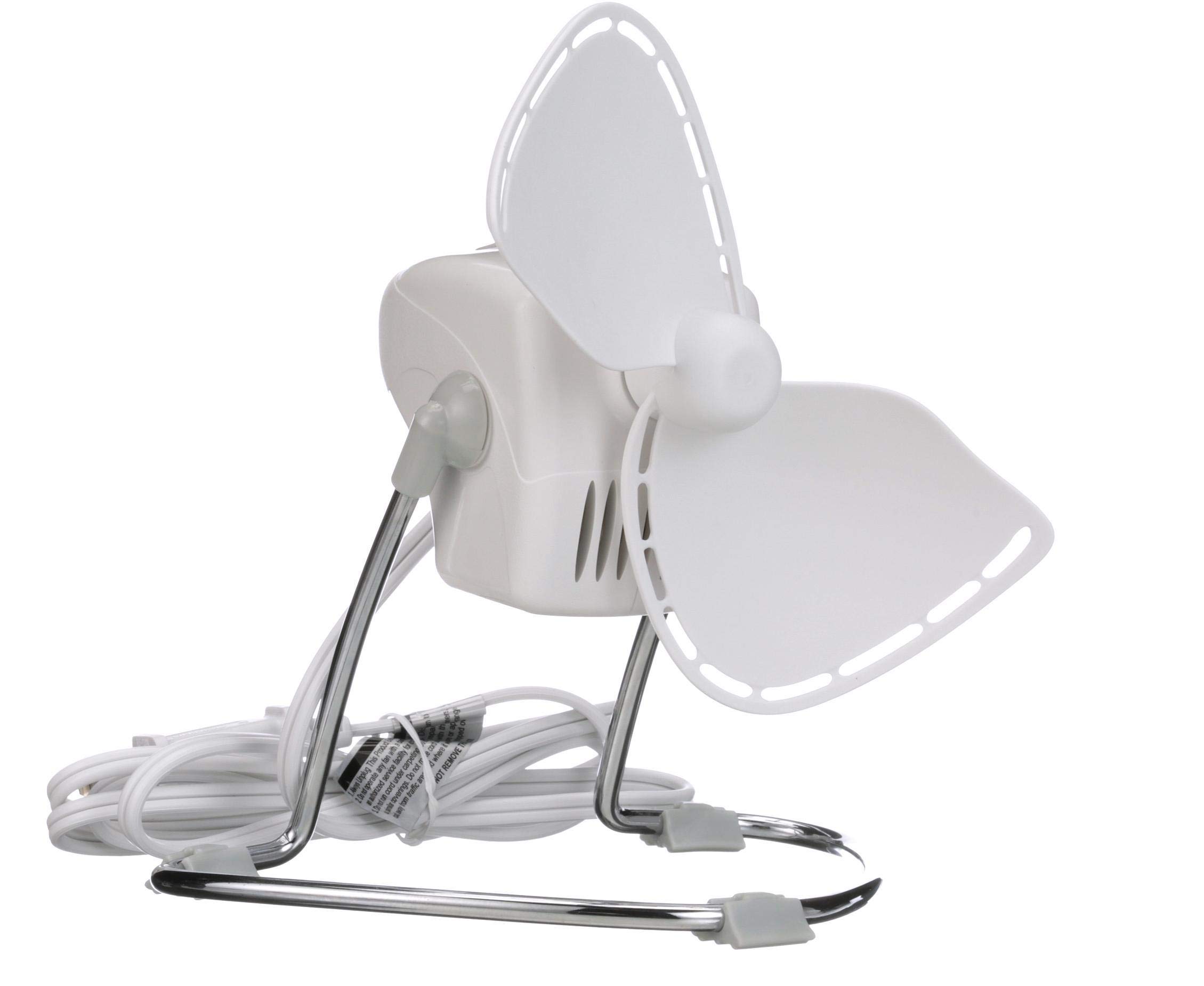 Caframo Chinook 707 - Ventilador de 2 velocidades (120 V, 17,8 cm), color blanco