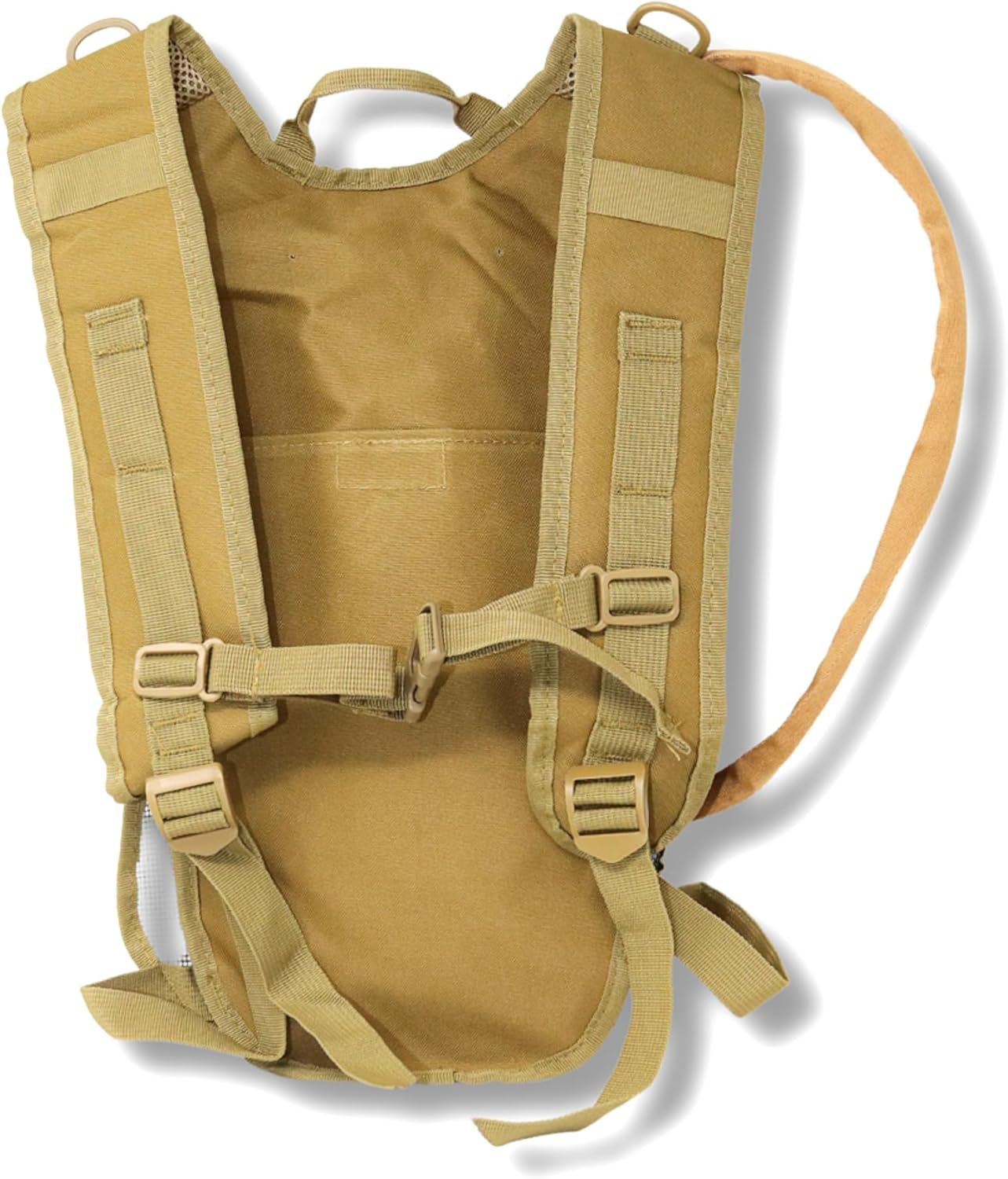 M MCGUIRE GEAR Hydration Backpack, Multi-Pocket Hiking Backpack with Hydration Bladder, Water-Resistant Nylon Water Bladder for Running, Cycling, and Biking, 3L/100 oz.