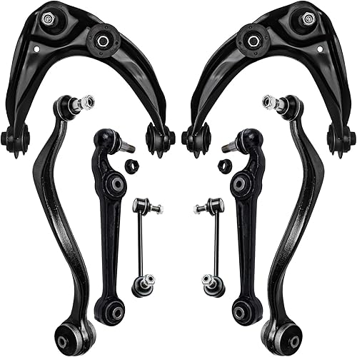 Miniatura 94 de Detroit Axle - Kit de suspensión delantera de 8 piezas para Toyota Sienna 2004-2010, brazos de control inferiores con rótulas interiores exteriores