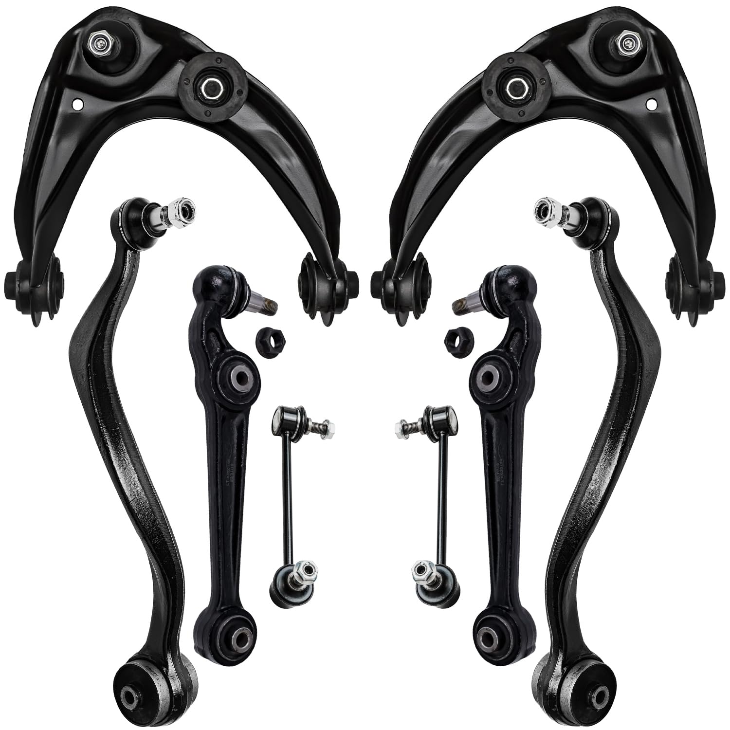 Detroit Axle - 8pc Front End Kit for Ford Fusion Lincoln MKZ Zephyr 6