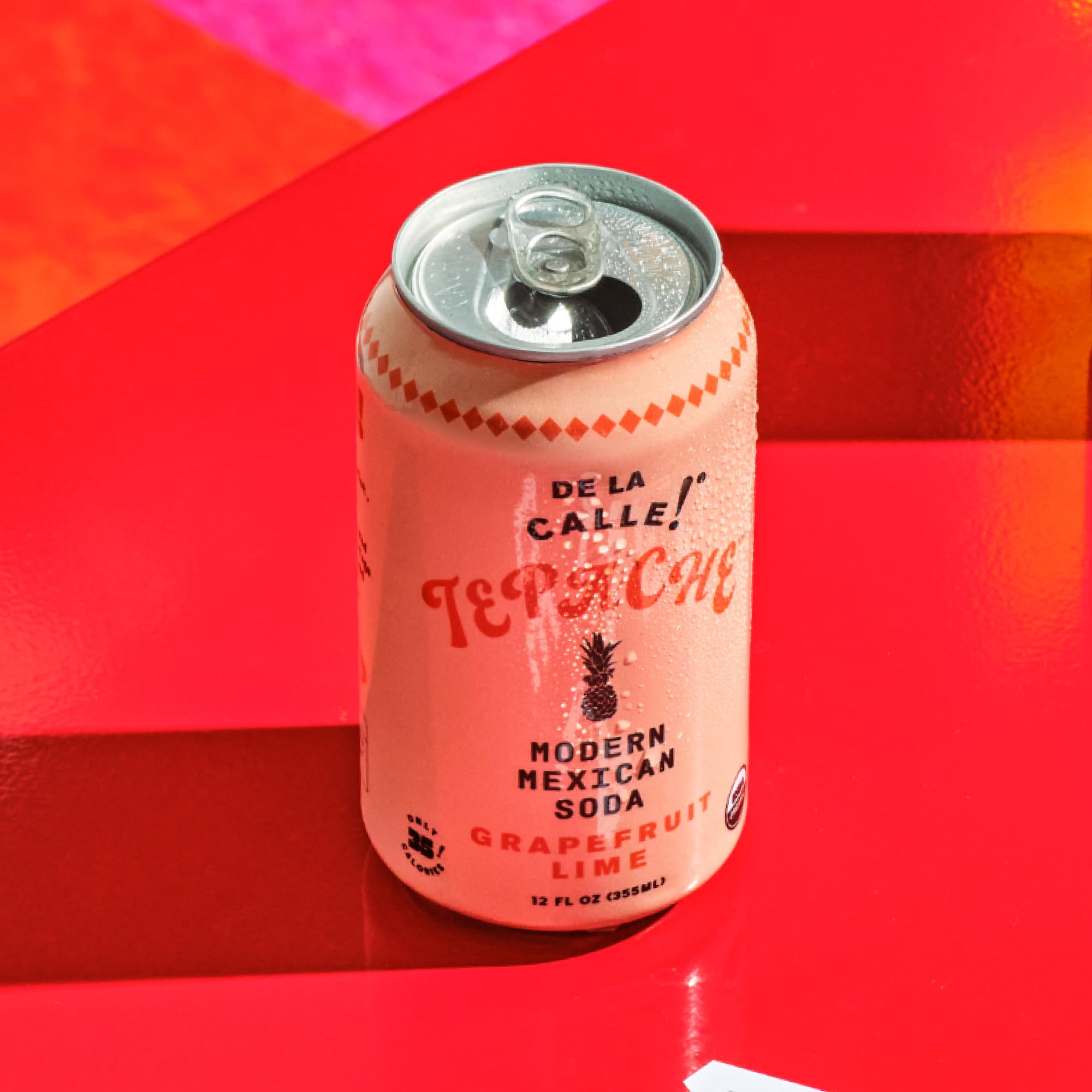 De La Calle, Tepache Grapefruit Lime Paloma Organic, 12 Fl Oz