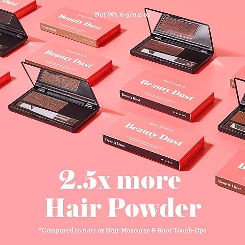 Miniatura 4 de Beauty Dust Polvo natural de retoque de raíz corrector de raíces instantáneo, cobertura de cabello gris y polvo de línea capilar para cabello rubio