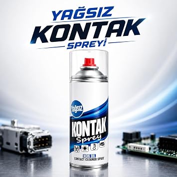 Ya s z Kontak Spreyi 400 ml | Elektrik ve Elektronik Kontak Temizleyici