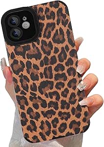 Selencia Coque De Télephone Nova Avec Cordon Et Porte-cartes Pour Apple IPhone 17 Pro - Leopard