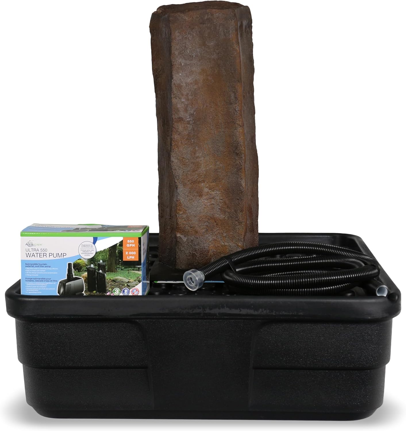 Aquascape Faux Basalt Column Fountain Kit, 24 inch H (61 cm), 78251