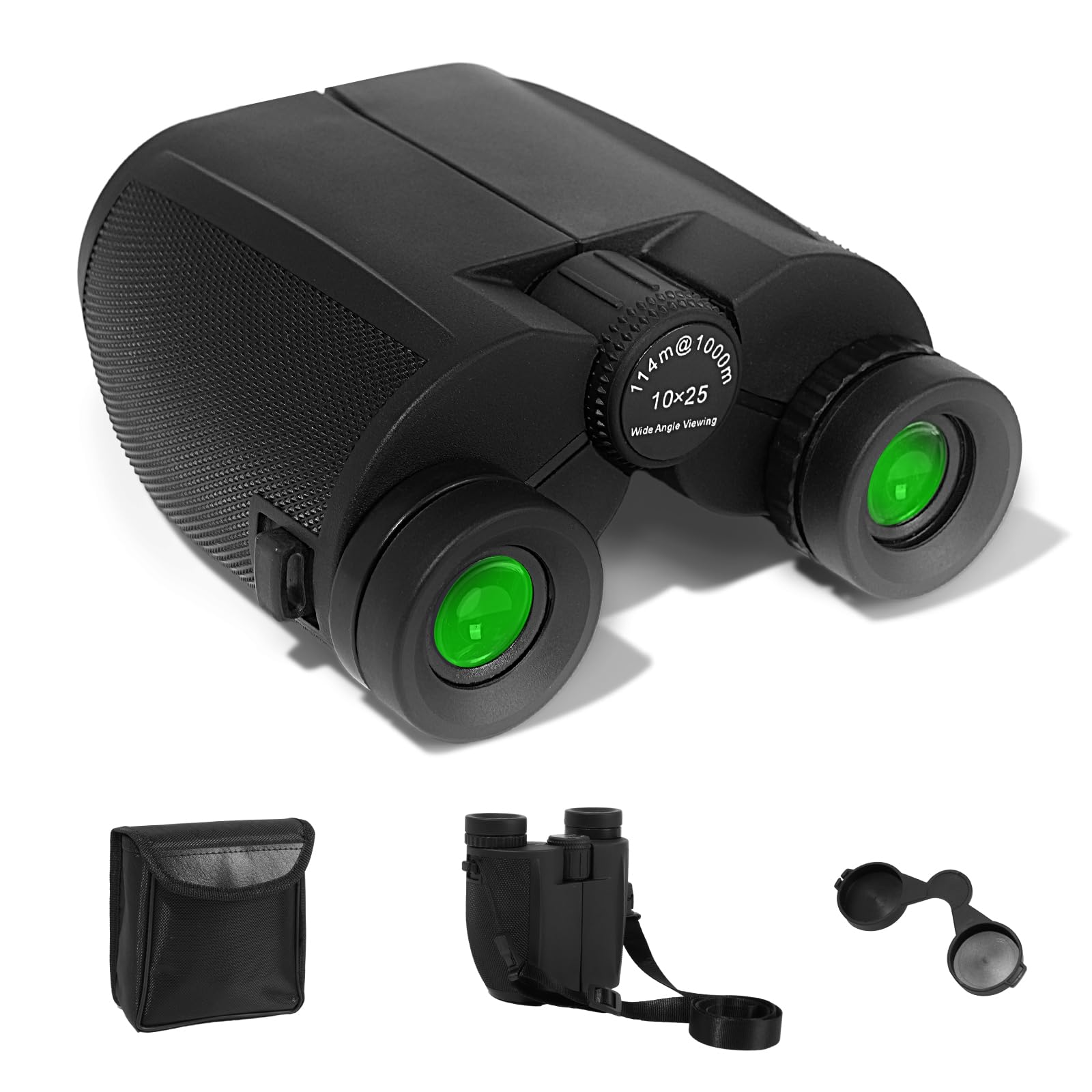 10x25 Binoculars for Adults or Kids,Compact Binoculars for Bird Watching,Outdoor Hunting,Concert,Travel,Hiking,Opera