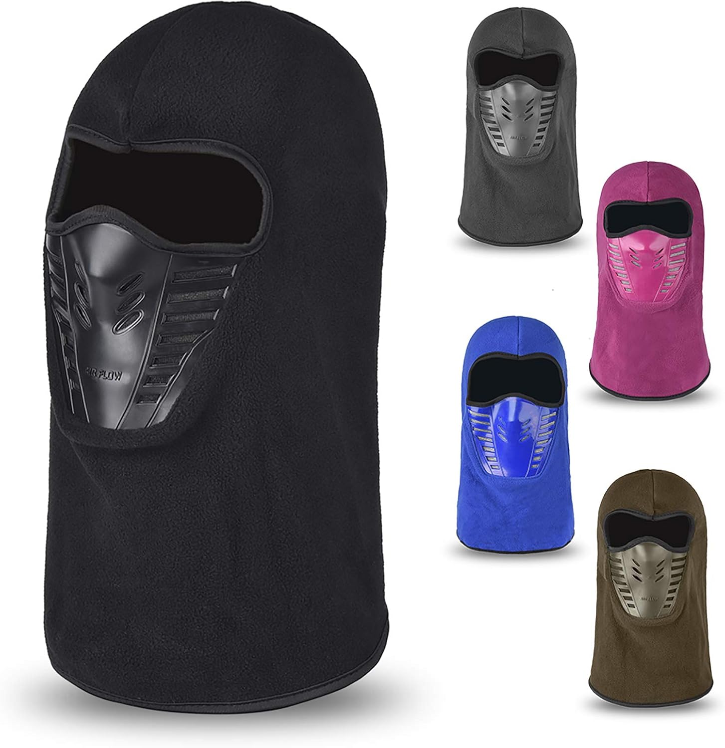 LUYANhapy9 Face Full Mask Reusable,Warm Cycling Motorcycle Bandana Face Cover,Full Protection Sun Dust Protection Cover Balaclava Scarf Shield Army Green : Sports & Outdoors