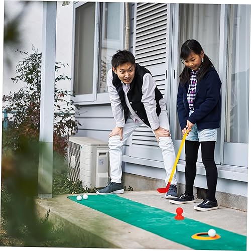 Miniatura 4 de TOYANDONA Juego de 2 juegos para niños y niñas, juego educativo de golf para niños y niñas, divertido juego de interacción familiar